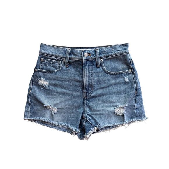 Madewell The Perfect Jean Short Snyder Wash Tencel Edition Size 26 - Picture 4 of 9
